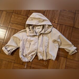 XS Zara Bomber jacket, bone